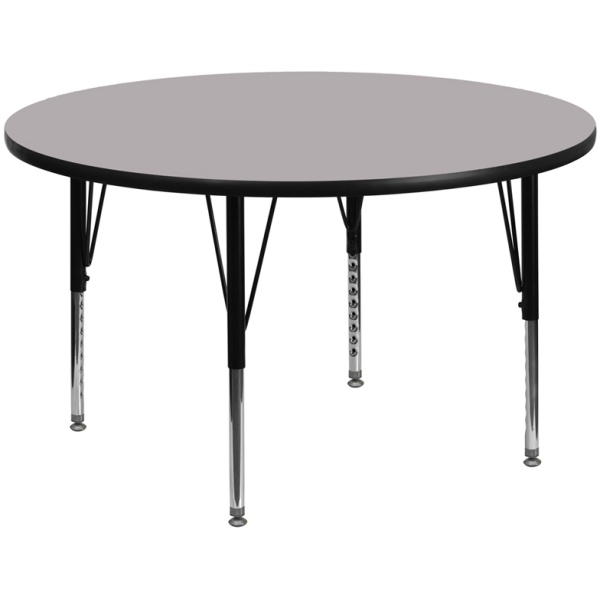 60-Round-Grey-Thermal-Laminate-Activity-Table-Height-Adjustable-Short-Legs-by-Flash-Furniture