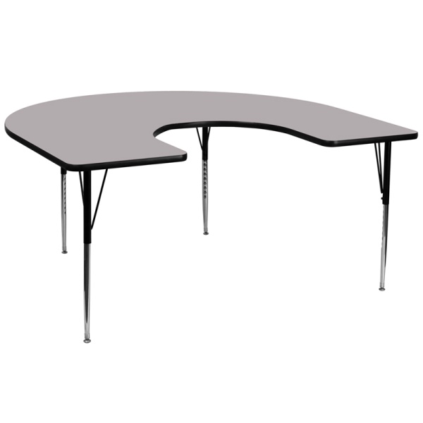 60W-x-66L-Horseshoe-Grey-Thermal-Laminate-Activity-Table-Standard-Height-Adjustable-Legs-by-Flash-Furniture