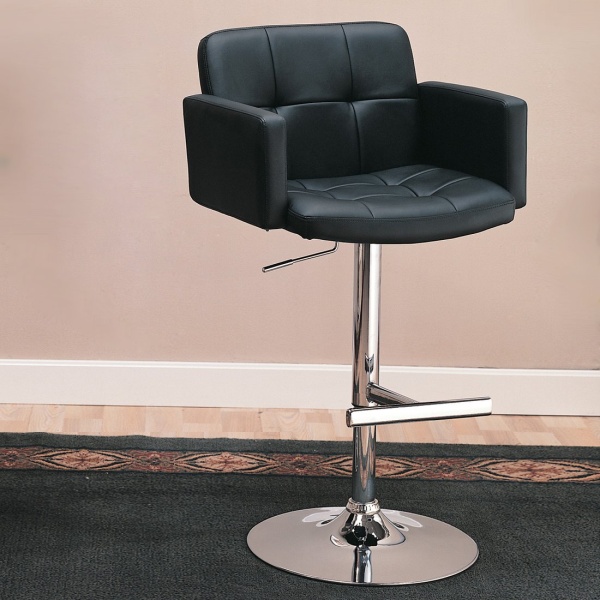 Adjustable-Bar-Stool-with-Black-Leather-Like-Vinyl-Upholstery-by-Coaster-Fine-Furniture