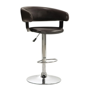 Adjustable-Bar-Stool-with-Brown-Leather-like-Vinyl-Upholstery-by-Coaster-Fine-Furniture