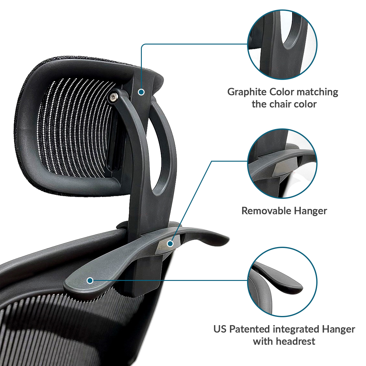Aeron Chair by Herman Miller -LEAD-Fully Loaded - Refurbished Approved By Madison Seating - Image 7