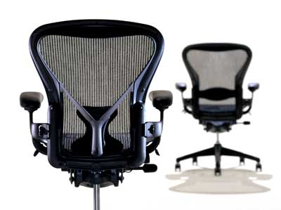 Aeron Chair by Herman Miller - LEAD -Fully Loaded Posture Fit- Refurbished Approved By Madison Seating - Image 2