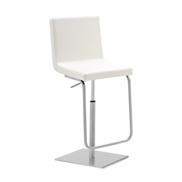 Afro-Sg-Bar-Stool-with-Bloom-White-Upholstery-by-Domitalia