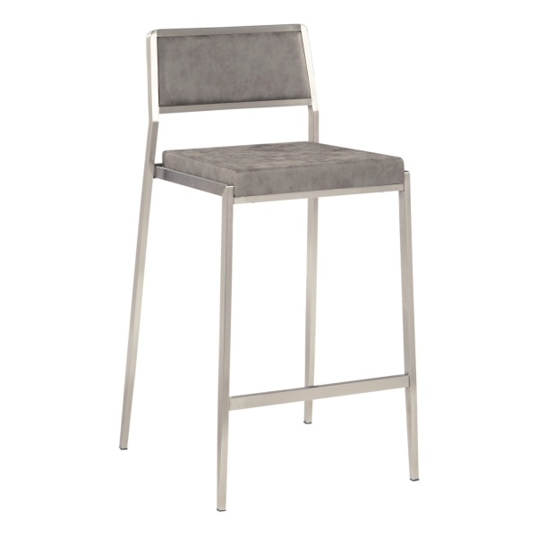 Amani-26-Counter-Stool-2CTN-in-Retro-Grey-Fabric-with-Stainless-Steel-Base-by-OSP-Designs-Office-Star