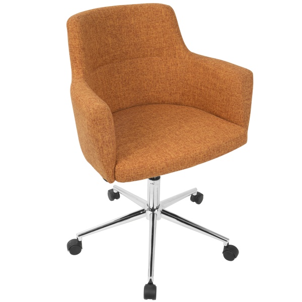 Andrew-Contemporary-Adjustable-Office-Chair-in-Orange-by-LumiSource