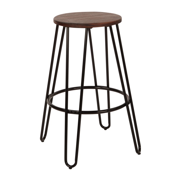 Ashville-26-Counter-Stool-2CTN-with-Black-Powder-Coated-Base-and-Wood-Seat-by-OSP-Designs-Office-Star