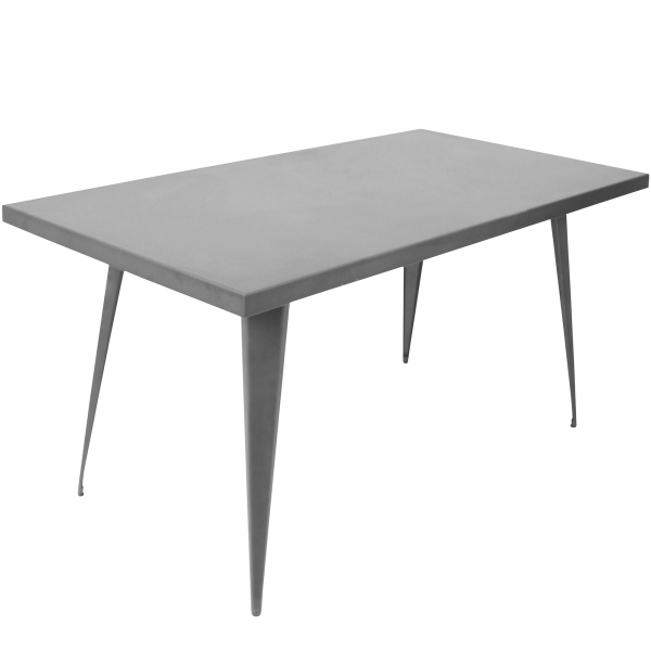 Austin-Industrial-Dining-Table-in-Matte-Grey-by-LumiSource