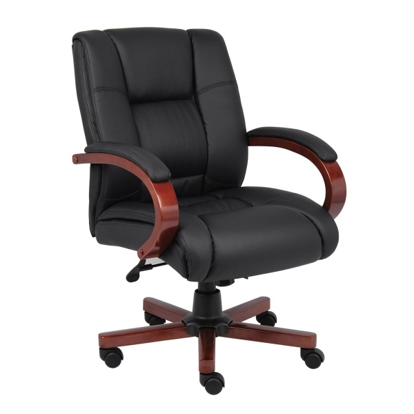 Back-Executive-Office-Chair-with-Cherry-Finish-by-Boss-Office-Products