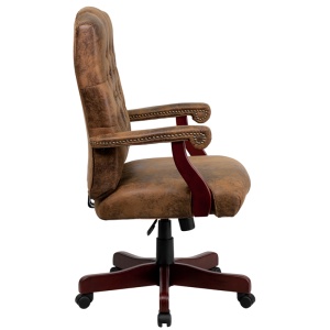 Bomber-Brown-Classic-Executive-Swivel-Chair-with-Arms-by-Flash-Furniture-2