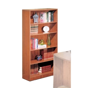 Alternative view of Bookcase with Cherry Finish by Boss Office Products