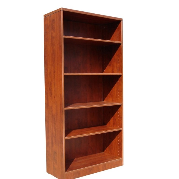 Bookcase-with-Cherry-Finish-by-Boss-Office-Products