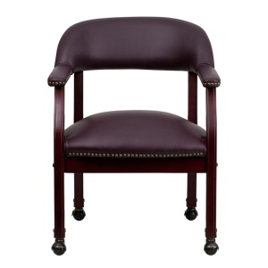 Burgundy-Top-Grain-Leather-Conference-Chair-with-Casters-by-Flash-Furniture-3