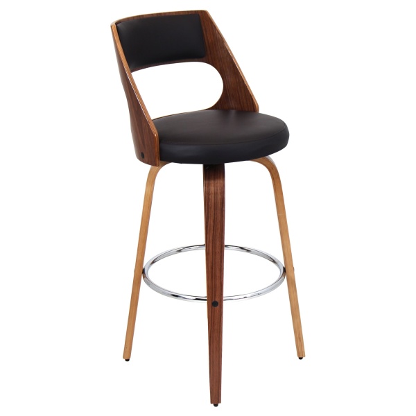 Cecina-Bar-stool-in-Walnut-Brown-by-LumiSource