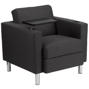 Charcoal-Gray-Fabric-Guest-Chair-with-Tablet-Arm-Tall-Chrome-Legs-and-Cup-Holder-by-Flash-Furniture