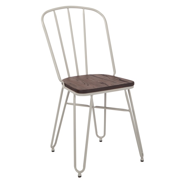 Charleston-Chair-2CTN-with-Grey-Base-and-Brown-Stain-Wood-Seat-by-OSP-Designs-Office-Star