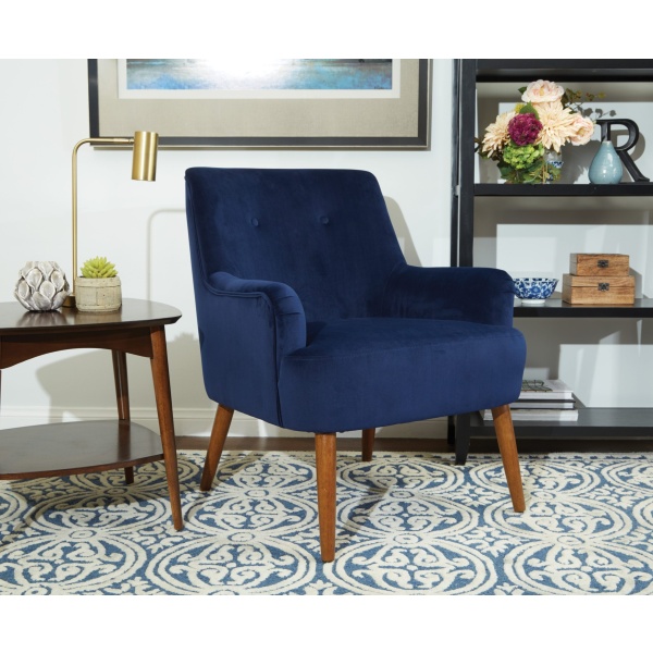 Chatou-Chair-in-Midnight-Blue-Fabric-with-Cordovan-Legs-Ave-Six-Office-Star