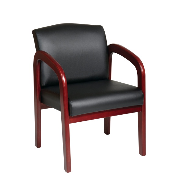 Cherry-Finish-Wood-Visitor-Chair-by-Work-Smart-Office-Star