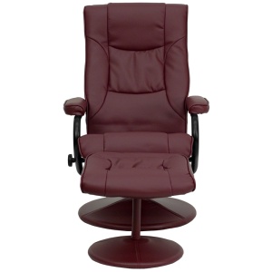 Contemporary-Burgundy-Leather-Recliner-and-Ottoman-with-Leather-Wrapped-Base-by-Flash-Furniture-3