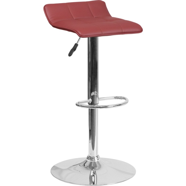 Contemporary-Burgundy-Vinyl-Adjustable-Height-Barstool-with-Chrome-Base-by-Flash-Furniture