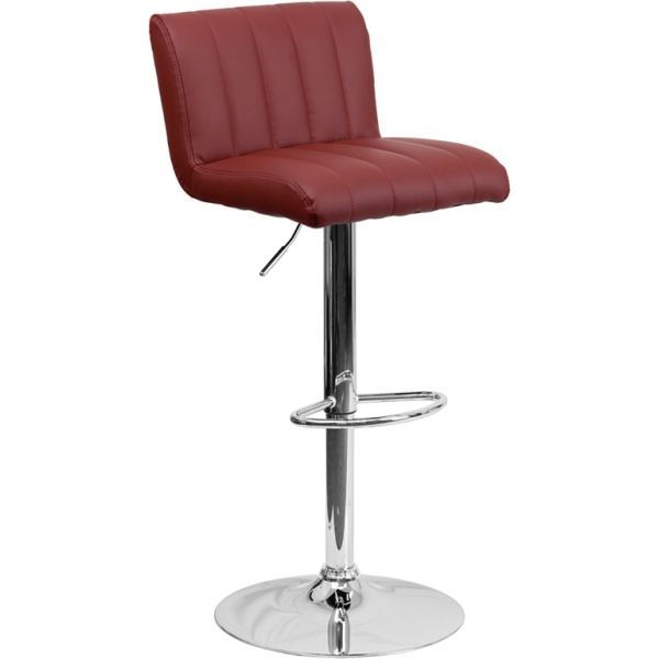 Contemporary-Burgundy-Vinyl-Adjustable-Height-Barstool-with-Chrome-Base-by-Flash-Furniture