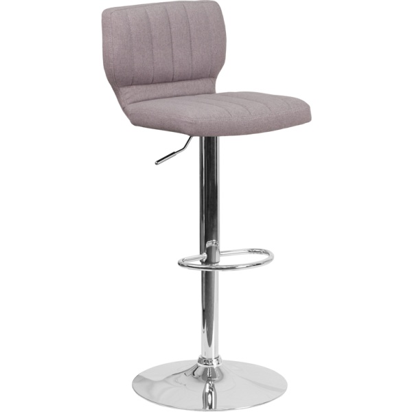 Contemporary-Gray-Fabric-Adjustable-Height-Barstool-with-Chrome-Base-by-Flash-Furniture