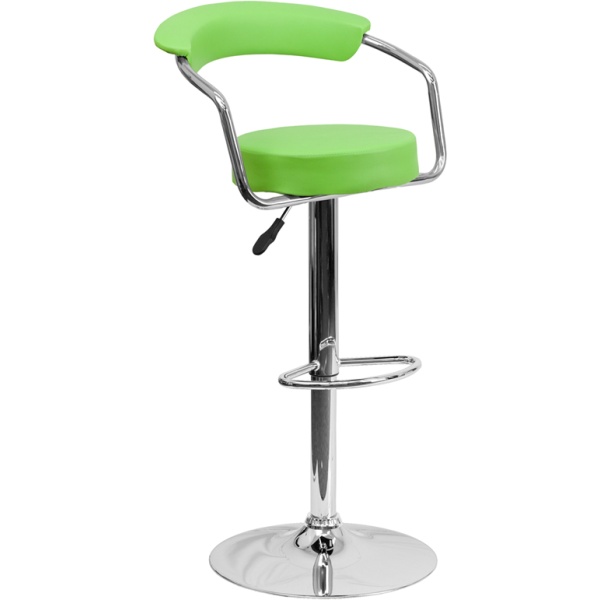 Contemporary-Green-Vinyl-Adjustable-Height-Barstool-with-Arms-and-Chrome-Base-by-Flash-Furniture