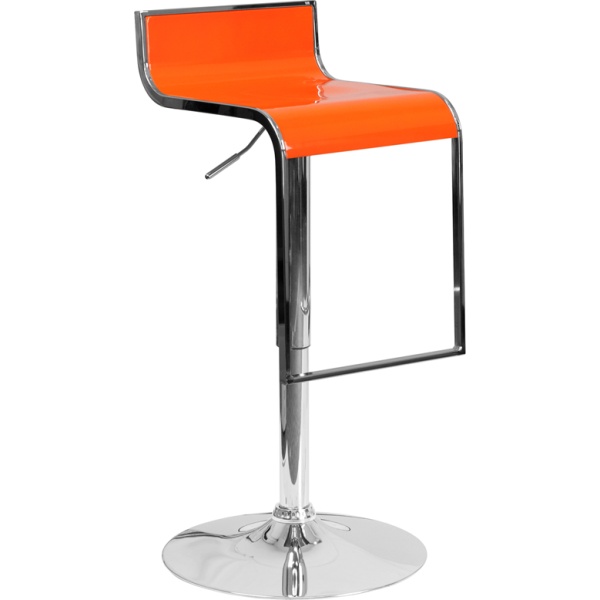 Contemporary-Orange-Plastic-Adjustable-Height-Barstool-with-Chrome-Drop-Frame-by-Flash-Furniture