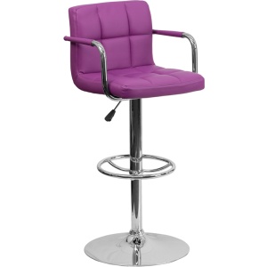 Contemporary-Purple-Quilted-Vinyl-Adjustable-Height-Barstool-with-Arms-and-Chrome-Base-by-Flash-Furniture