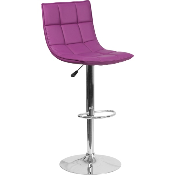 Contemporary-Purple-Quilted-Vinyl-Adjustable-Height-Barstool-with-Chrome-Base-by-Flash-Furniture