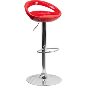Contemporary-Red-Plastic-Adjustable-Height-Barstool-with-Chrome-Base-by-Flash-Furniture
