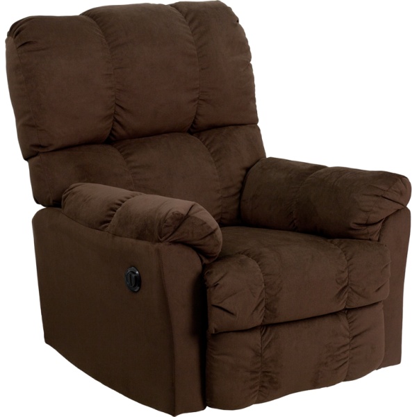 Contemporary-Top-Hat-Chocolate-Microfiber-Power-Recliner-with-Push-Button-by-Flash-Furniture