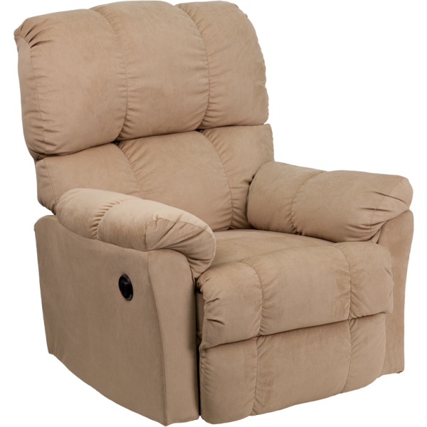 Contemporary-Top-Hat-Coffee-Microfiber-Power-Recliner-with-Push-Button-by-Flash-Furniture