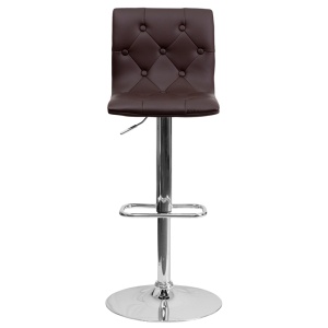 Contemporary-Tufted-Brown-Vinyl-Adjustable-Height-Barstool-with-Chrome-Base-by-Flash-Furniture-3