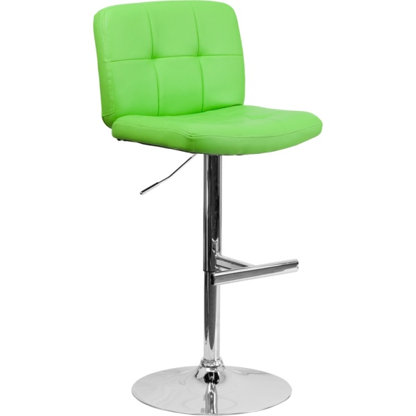 Contemporary-Tufted-Green-Vinyl-Adjustable-Height-Barstool-with-Chrome-Base-by-Flash-Furniture