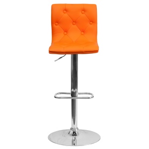 Contemporary-Tufted-Orange-Vinyl-Adjustable-Height-Barstool-with-Chrome-Base-by-Flash-Furniture-3
