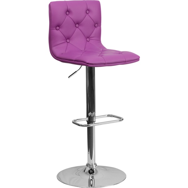 Contemporary-Tufted-Purple-Vinyl-Adjustable-Height-Barstool-with-Chrome-Base-by-Flash-Furniture