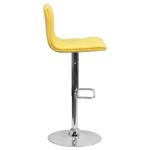 Contemporary-Tufted-Yellow-Vinyl-Adjustable-Height-Barstool-with-Chrome-Base-by-Flash-Furniture-1