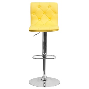 Contemporary-Tufted-Yellow-Vinyl-Adjustable-Height-Barstool-with-Chrome-Base-by-Flash-Furniture-3