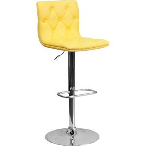 Contemporary-Tufted-Yellow-Vinyl-Adjustable-Height-Barstool-with-Chrome-Base-by-Flash-Furniture