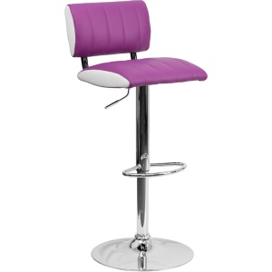 Contemporary-Two-Tone-Purple-White-Vinyl-Adjustable-Height-Barstool-with-Chrome-Base-by-Flash-Furniture