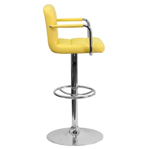 Contemporary-Yellow-Quilted-Vinyl-Adjustable-Height-Barstool-with-Arms-and-Chrome-Base-by-Flash-Furniture-1