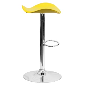 Contemporary-Yellow-Vinyl-Adjustable-Height-Barstool-with-Chrome-Base-by-Flash-Furniture-1