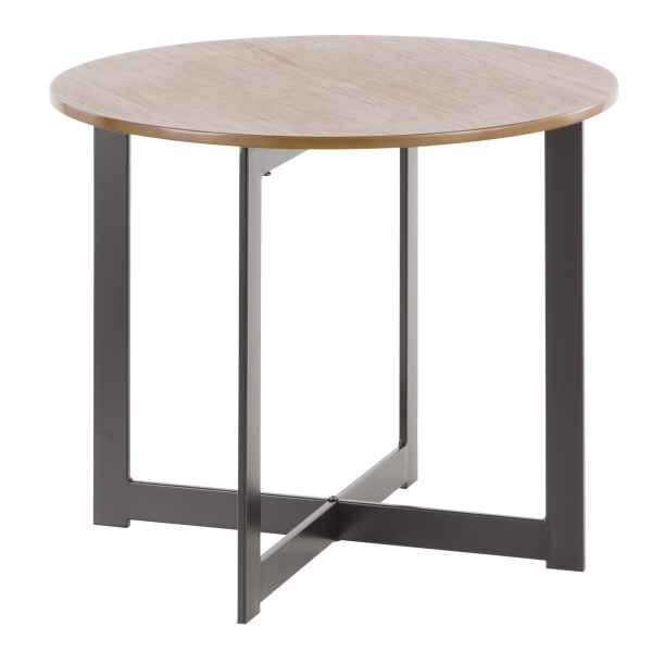Cosmopolitan-Industrial-End-Table-in-Black-Metal-and-Walnut-Wood-by-LumiSource