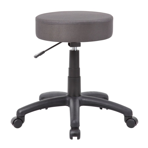 DOT-Stool-with-Charcoal-Grey-Mesh-Upholstery-by-Boss-Office-Products