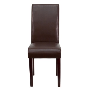 Dark-Brown-Leather-Parsons-Chair-by-Flash-Furniture-3