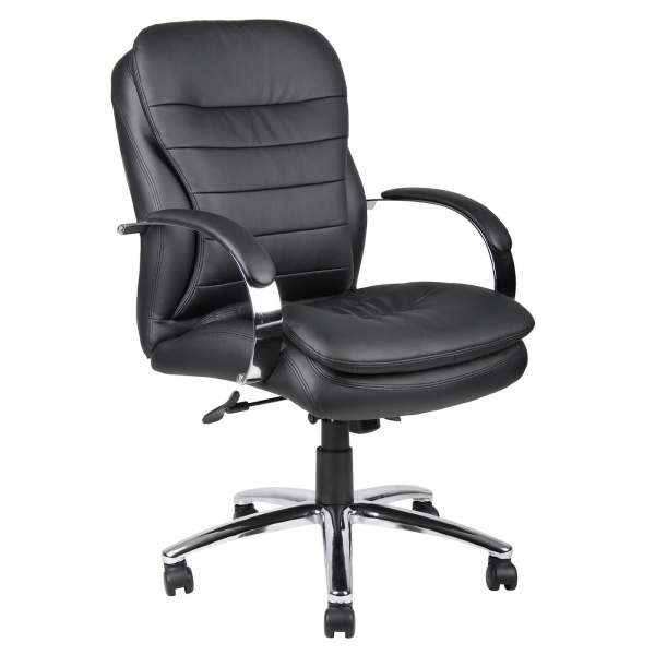 Deluxe-Managers-Office-Chair-Without-Knee-Tilt-by-Boss-Office-Products