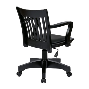Deluxe-Wood-Bankers-Chair-with-Vinyl-Padded-Seat-BlackEspresso-by-OSP-Designs-Office-Star-1