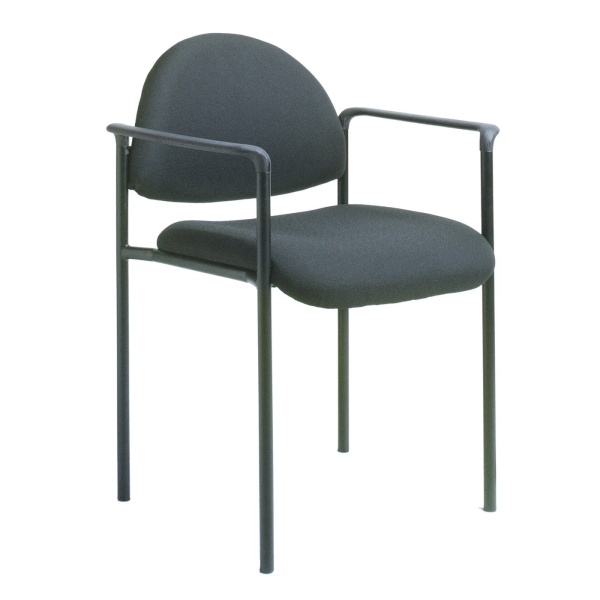 Diamond-Stacking-Chair-with-Black-Crepe-Fabric-Upholstery-by-Boss-Office-Products