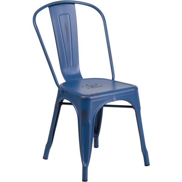 Distressed-Antique-Blue-Metal-Indoor-Outdoor-Stackable-Chair-by-Flash-Furniture