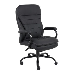Alternative view of Double Plush Chair by Boss Office Products